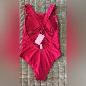 Juicy Couture Pink One Piece Swimsuit